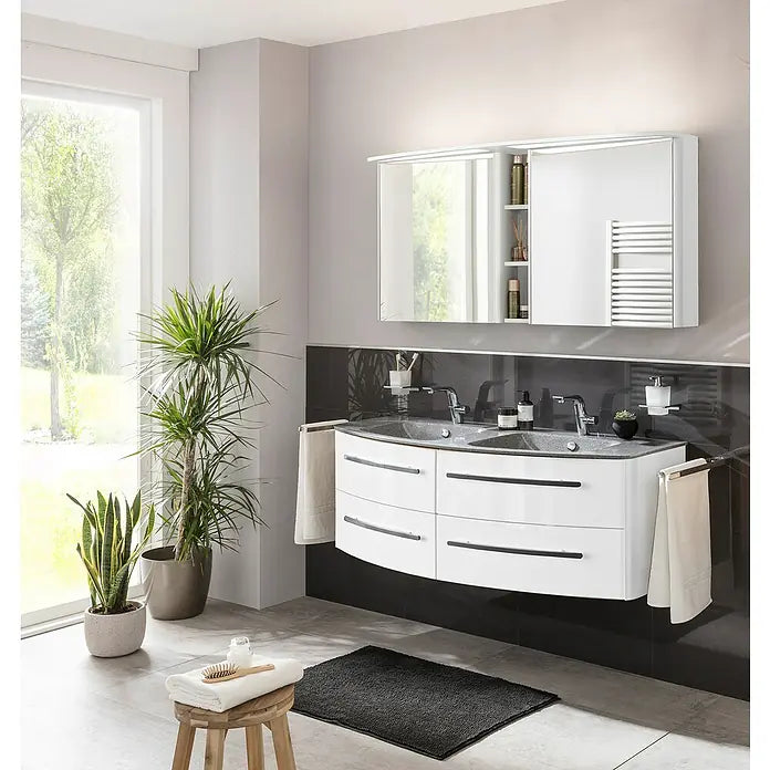 Zestaw mebli łazienkowych LUMA Classico, kolor biały