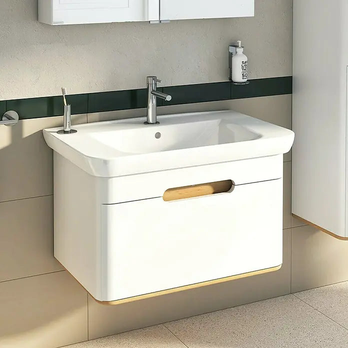 Zestaw mebli łazienkowych LUMA Sento w kolorze białym