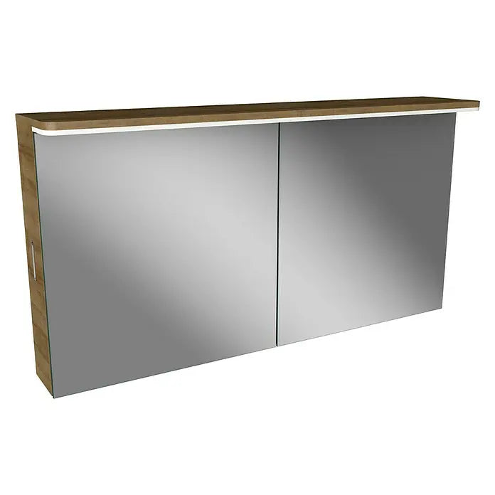 Zestaw mebli łazienkowych MO13W8 od LUMA w kolorze drewna