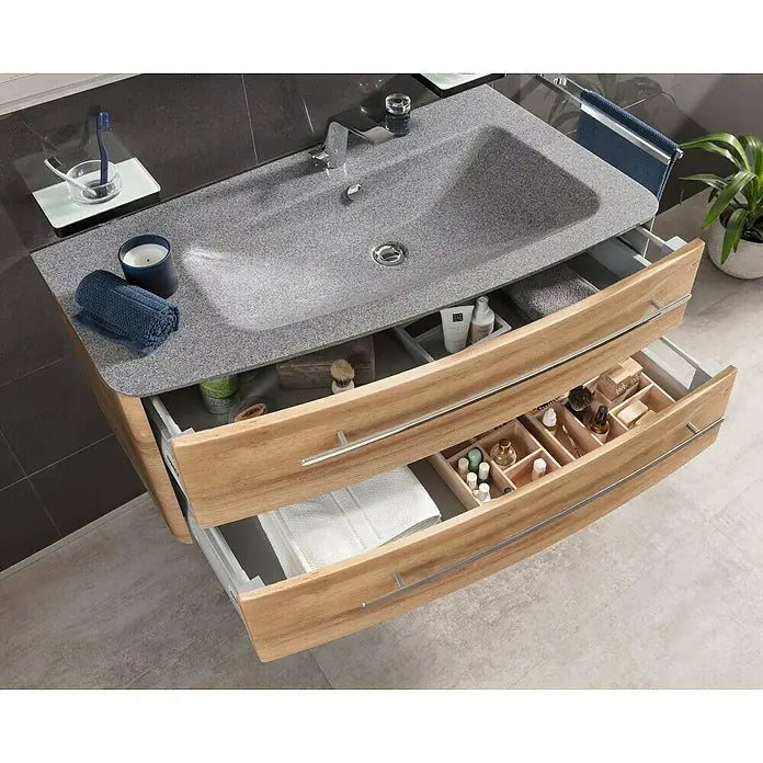 Zestaw mebli łazienkowych LUMA Classico HF27H27, kolor beżowy