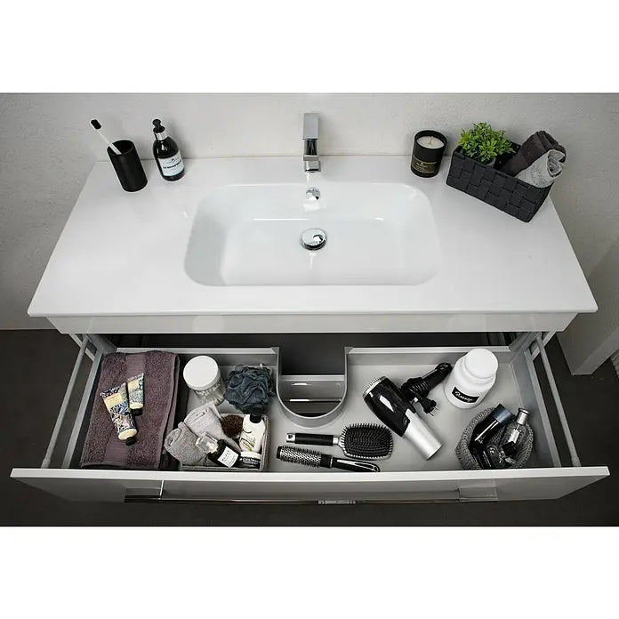 Zestaw mebli łazienkowych LUMA K5 kolor biały