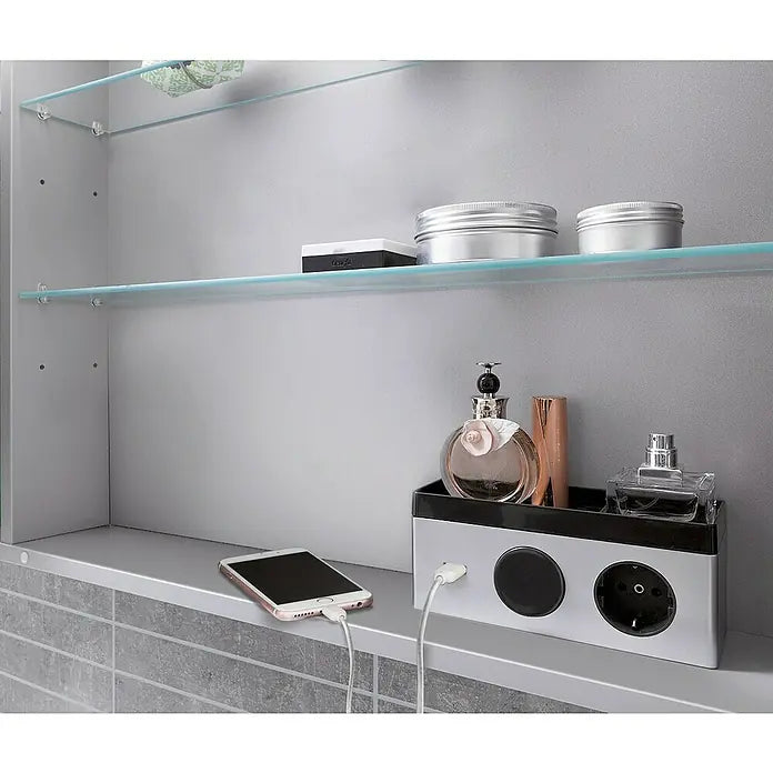 Zestaw mebli łazienkowych LUMA K5, kolor grafitowy