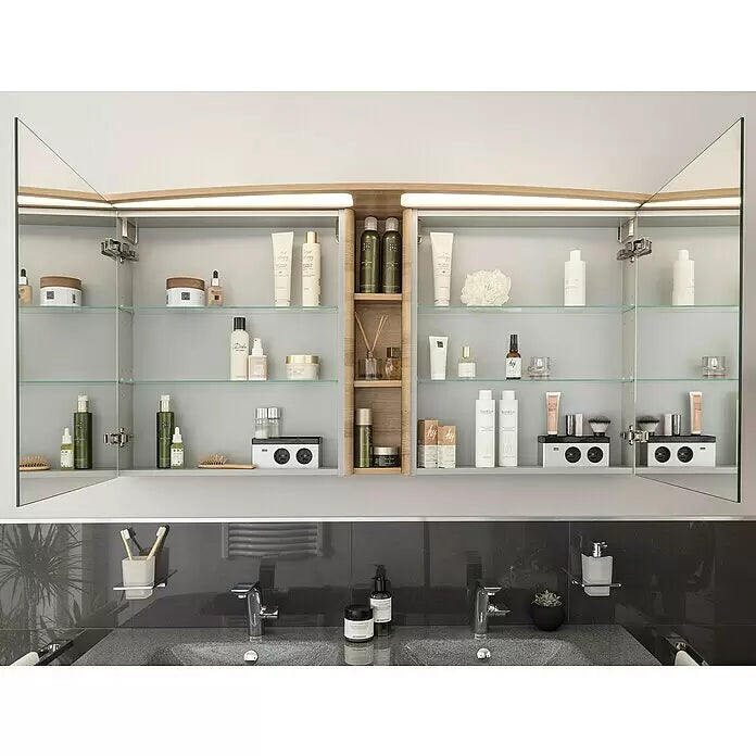 Zestaw mebli łazienkowych LUMA Classico, kolor brązowy