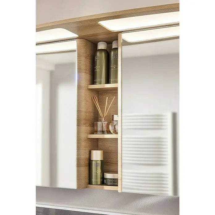 Zestaw mebli łazienkowych LUMA Classico, kolor brązowy